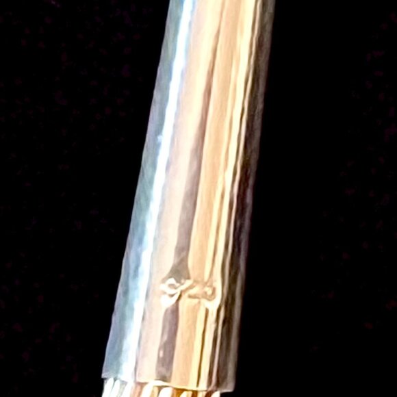 Native American Vintage Sterling 30 Strand Liquid Silver Necklace & Earrings Set - Picture 3 of 4